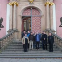 9. Setkání bohoslovců s biskupem Jiřím a Pavlem na Svaté Hoře u Příbrami