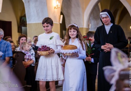 První svaté přijímání Horažďovice 2