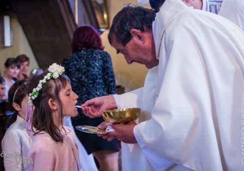 První svaté přijímání Horažďovice 1