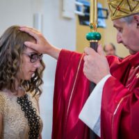 Slavnost seslání ducha svatého, biřmování, České Budějovice