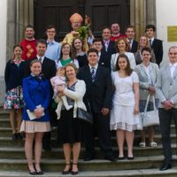 Udílení svátosti biřmování, J. Hradec