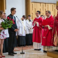 8. Slavnost seslání ducha svatého, biřmování, České Budějovice