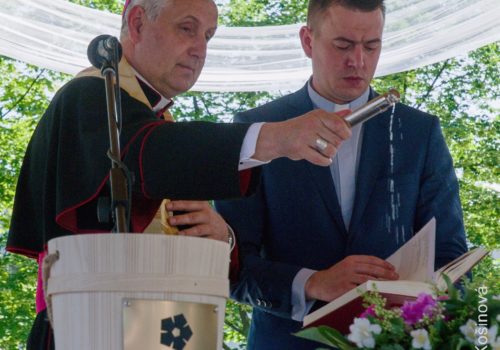 Liturgie žehnání slatiny v třeboňských lázních 3