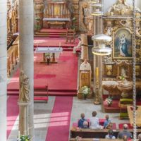 1. Mše sv. u příležitosti 150. výročí založení Gymnázia Třeboň