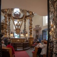 2. Lomec, mše svatá s biskupem Václavem Malým