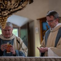 Lomec, mše svatá s biskupem Václavem Malým