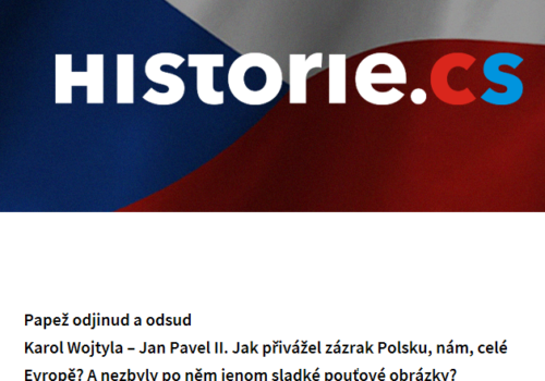 Karol Wojtyla – Papež odjinud a odsud