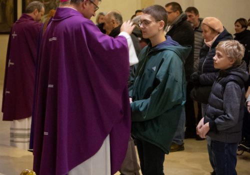 Popeleční středa v katedrále sv. Mikuláše 2