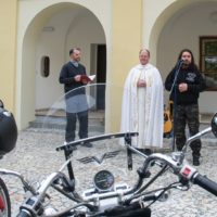 1. Žehnání motorek v Třeboni