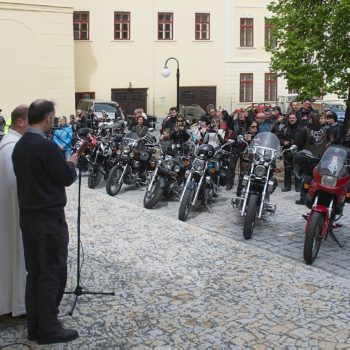 Žehnání motorek v Třeboni 6