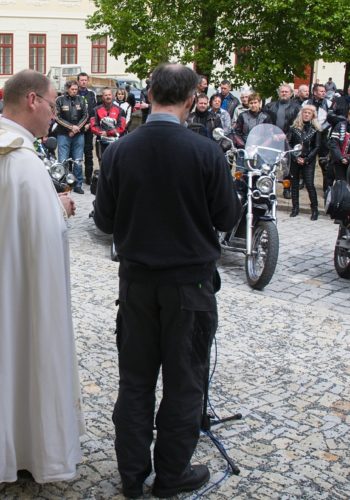 Žehnání motorek v Třeboni 5