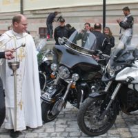 9. Žehnání motorek v Třeboni