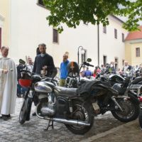 10. Žehnání motorek v Třeboni