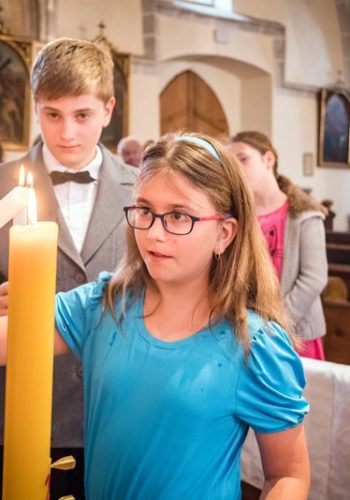 Křest a první svaté přijímání v Nepomuku 5