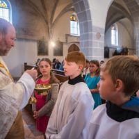 3. Křest a první svaté přijímání v Nepomuku