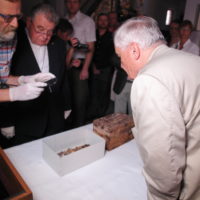 1. Vyzvednutí ostatků bl. Jindřicha Libraria