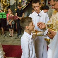 2. První svaté přijímání v Třeboni