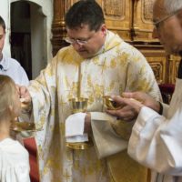 3. První svaté přijímání v Třeboni