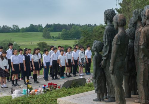 Pietní vzpomínka k 77. výročí vyhlazení obce Lidice 1