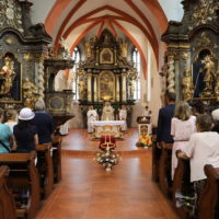 5. Mše svatá a žehnání kříže