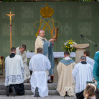 1. Poutní mše svatá v Lomci