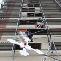 1. Umístění kříže na kostel ve Veselí nad Lužnicí