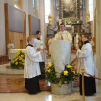 5. Mše svatá a žehnání praporu 91. českobudějovického pěšího pluku