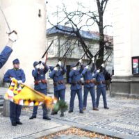 14. Mše svatá a žehnání praporu 91. českobudějovického pěšího pluku