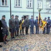 4. Mše svatá a žehnání praporu 91. českobudějovického pěšího pluku