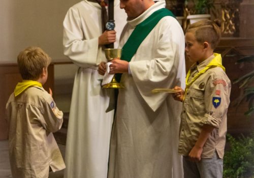 Skautská mše svatá 1