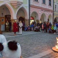 1. Svatomartinské setkání a mše v Třeboni