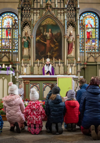 Žehnání adventních věnců a mikulášská nadílka 5