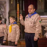 Skautská děkovná mše svatá