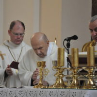 14. Mše svatá na poděkování za 90 let Mons. V. Kulhánka