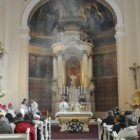 10. Mše svatá na poděkování za 90 let Mons. V. Kulhánka