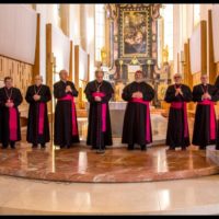 1. Před pěti lety byl Mons. V. Kročil jmenován 13. biskupem českobudějovickým