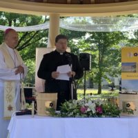 20. Třeboň – žehnání slatiny a Bertiných lázní