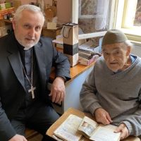 Trvalý jáhen Josef Daněk oslavil 90. narozeniny