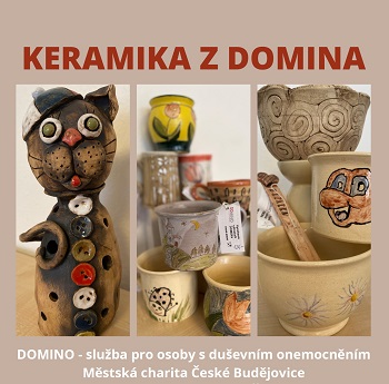 KERAMIKA Z DOMINA – prodejní výstava keramiky