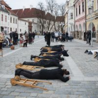 4. Třeboň: velkopáteční obřady pod širým nebem