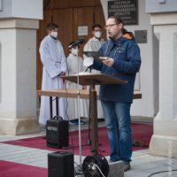 7. Třeboň: velkopáteční obřady pod širým nebem