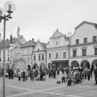 9. Třeboň: velkopáteční obřady pod širým nebem