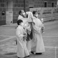 12. Třeboň: velkopáteční obřady pod širým nebem