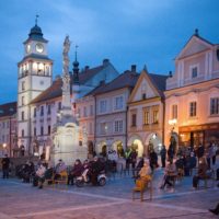 14. Třeboň: velkopáteční obřady pod širým nebem