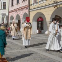 1. Třeboň: Slavnost Zmrtvýchvstání Páně pod širým nebem