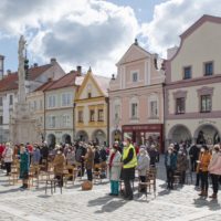 3. Třeboň: Slavnost Zmrtvýchvstání Páně pod širým nebem