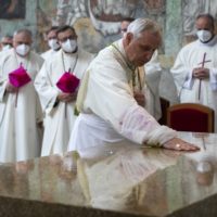 14. Prachatice: obřad otevření kostela sv. Jakuba po rekonstrukci