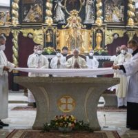 18. Prachatice: obřad otevření kostela sv. Jakuba po rekonstrukci