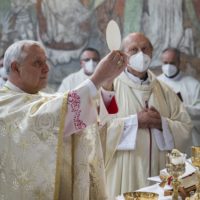 19. Prachatice: obřad otevření kostela sv. Jakuba po rekonstrukci