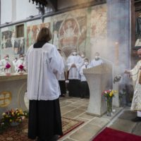 22. Prachatice: obřad otevření kostela sv. Jakuba po rekonstrukci